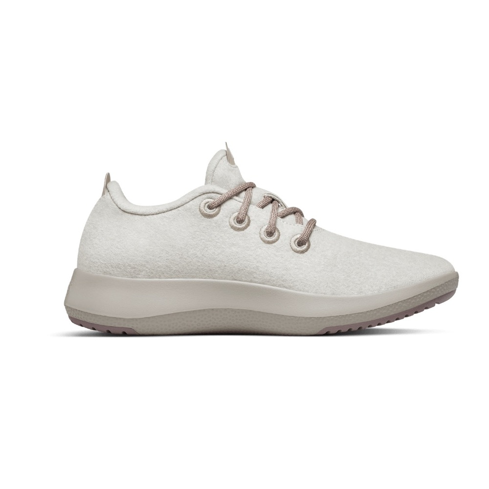 All Birds Wool Women's Runner Mizzles - Ginseng (Beige Sole) - Picture 2 of 9